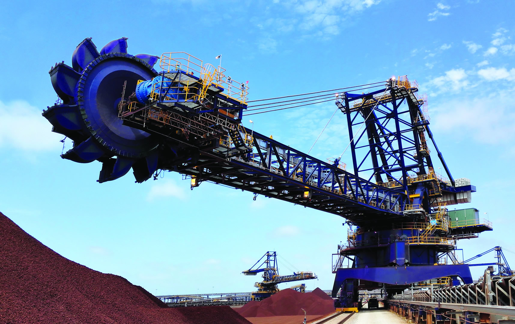 14400噸每小時堆取料機(出口澳大利亞)